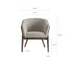 fauteuil neive gris majdeltier pro 2