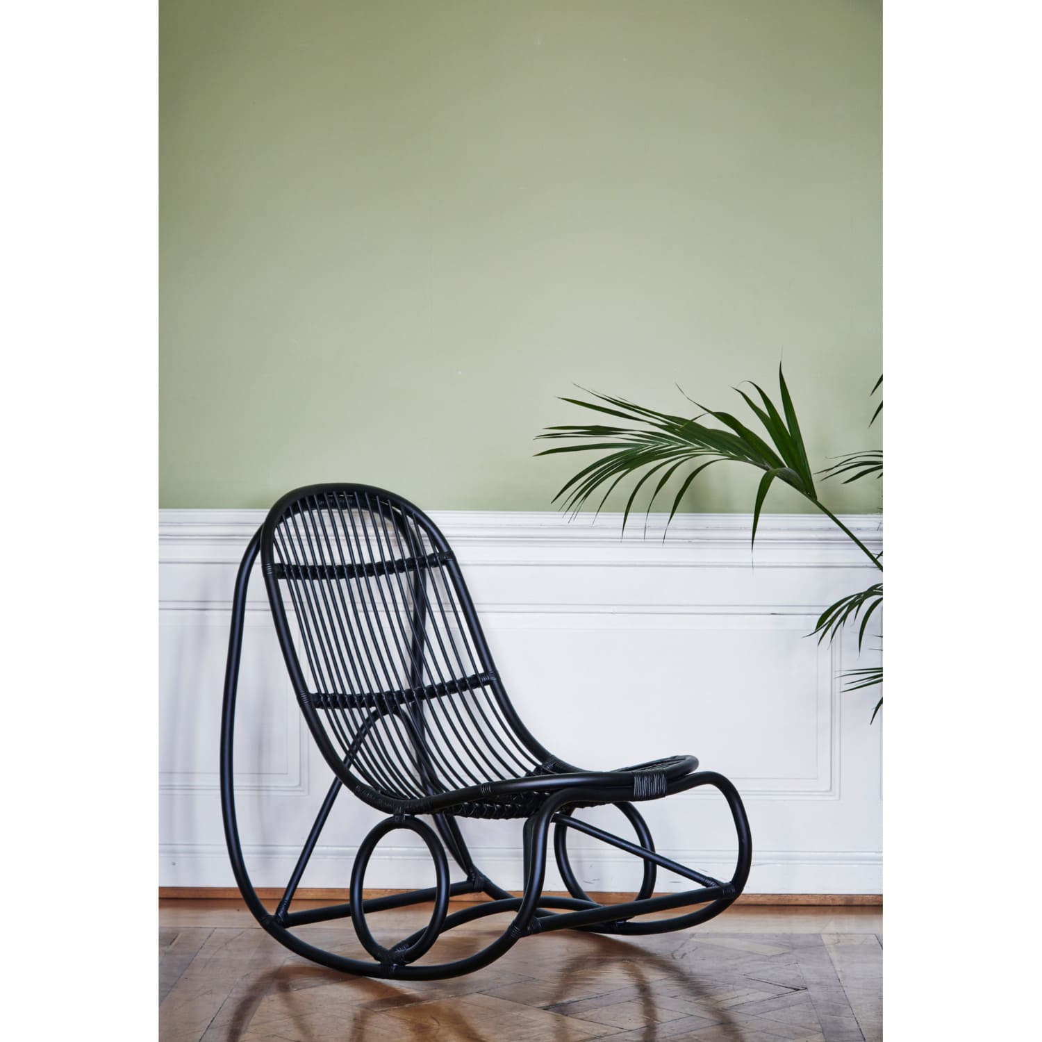 Fauteuil a bascule nanny noir 2 majdeltier pro
