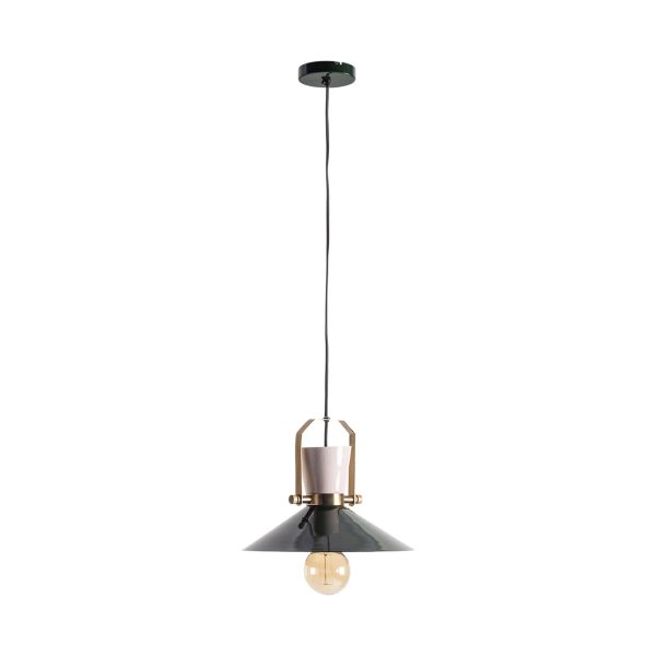 Lustre Vert Style Art-Déco