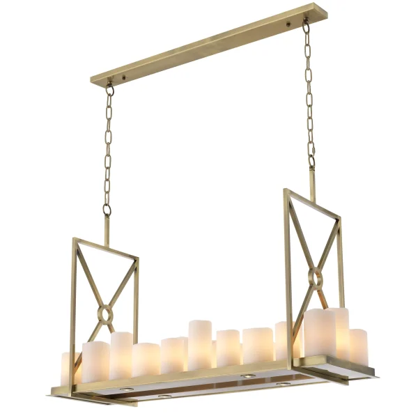 Lustre Commodore Rectangulaire