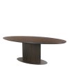 table-repas-majdeltier Table de Repas Luxor ovale 235 cm – Élégance sculpturale