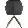 chaise pivotante velours2