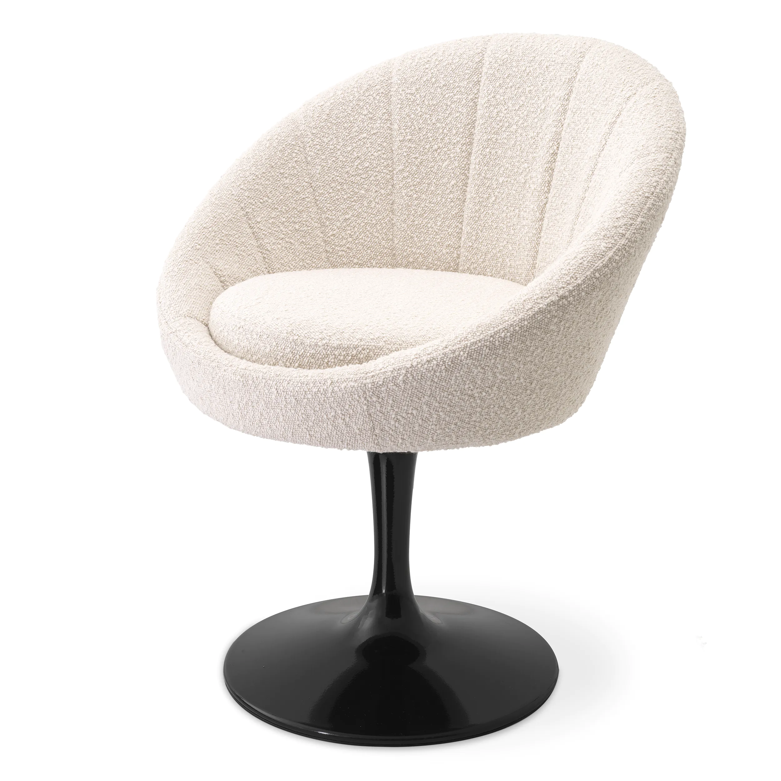 chaise-pivotante-bouclé-majdeltier Chaise pivotante O'NEILL bouclé