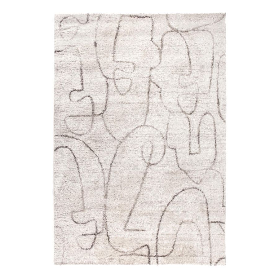 tapis-couleur-beige-blanc-cassé-neige-moitif-abstrait-peinture-visage-moderne-qualité-majdeltier Tapis Livia Neige