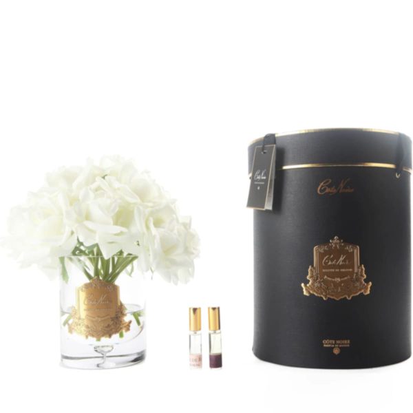 Grand Bouquet De Roses Ivoires