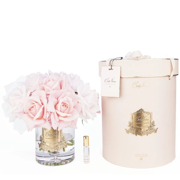 Coffret De Luxe - Grand Bouquet De Roses Roses Mélangées