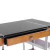 bureau inox cuir aston grand majdeltier retro 2 1 scaled
