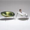 nido-imperfetto-lab-vert-majdeltier-design Fauteuil Nido vert iridescent