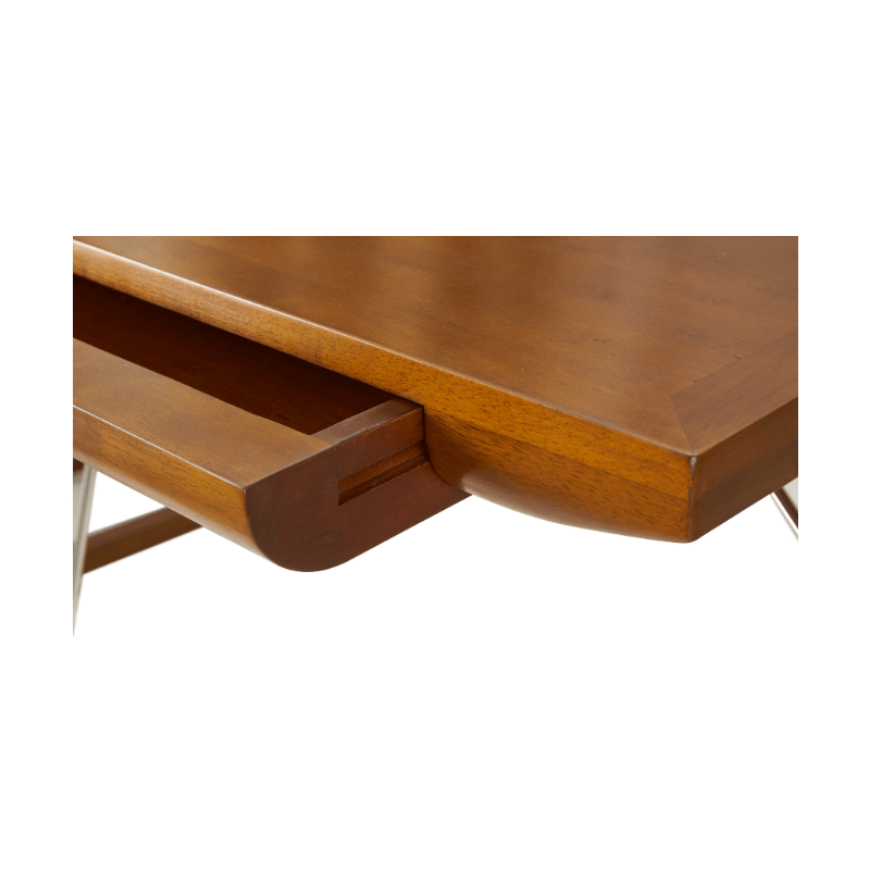 petit-bureau-stan-bois-chrome-tubulaire-majdeltier-2 petit bureau stan bois chrome tubulaire majdeltier 2