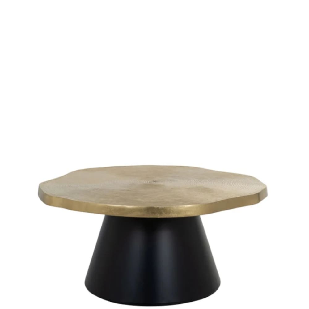 table-basse-arbre-gold-majdeltier Table Basse Arbre Gold