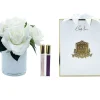 white_herringbone_glass_white_roses_1_800x Côte Noire Bouquet Chevrons Roses Blanches Parfumées