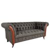 Canapé Chesterfield Lawrence tweed Canapé Chesterfield Lawrence tweed