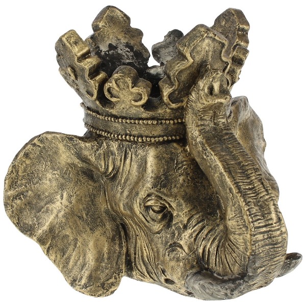 Cache pot tête d'éléphant
