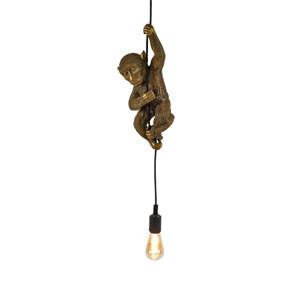 lampe-plafonnier-majdeltier-singe-or Plafonnier Singe Chip Or - WERNS