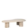 Table-Basse-En-Travertin-Tripode-cantera Table Basse En Travertin Tripode cantera 1