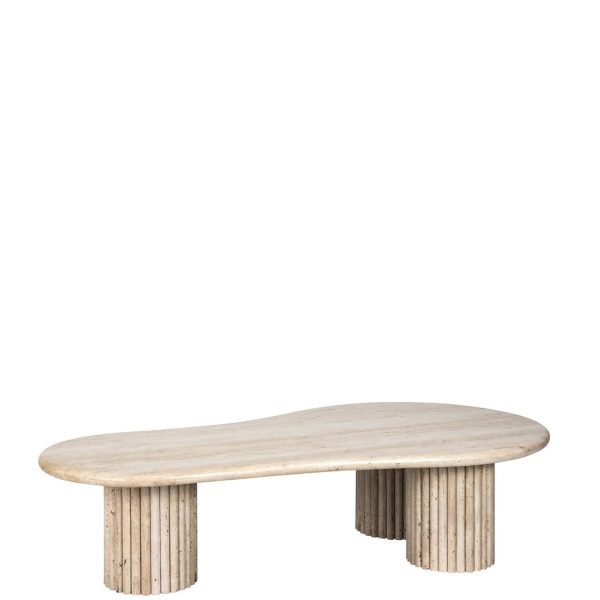 Table Basse En Travertin Tripode
