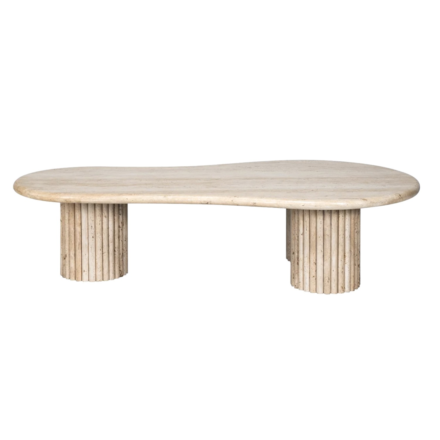 Table-Basse-En-Travertin-Tripode-cantera-5 Table Basse En Travertin Tripode cantera 5