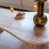 Table Basse En Travertin Tripode plateau Table Basse En Travertin Tripode plateau