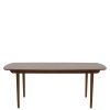 Table De Repas Extensible En Acajou Massif