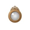 Miroir Doré Médaillon