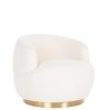fauteuil teddy blanc