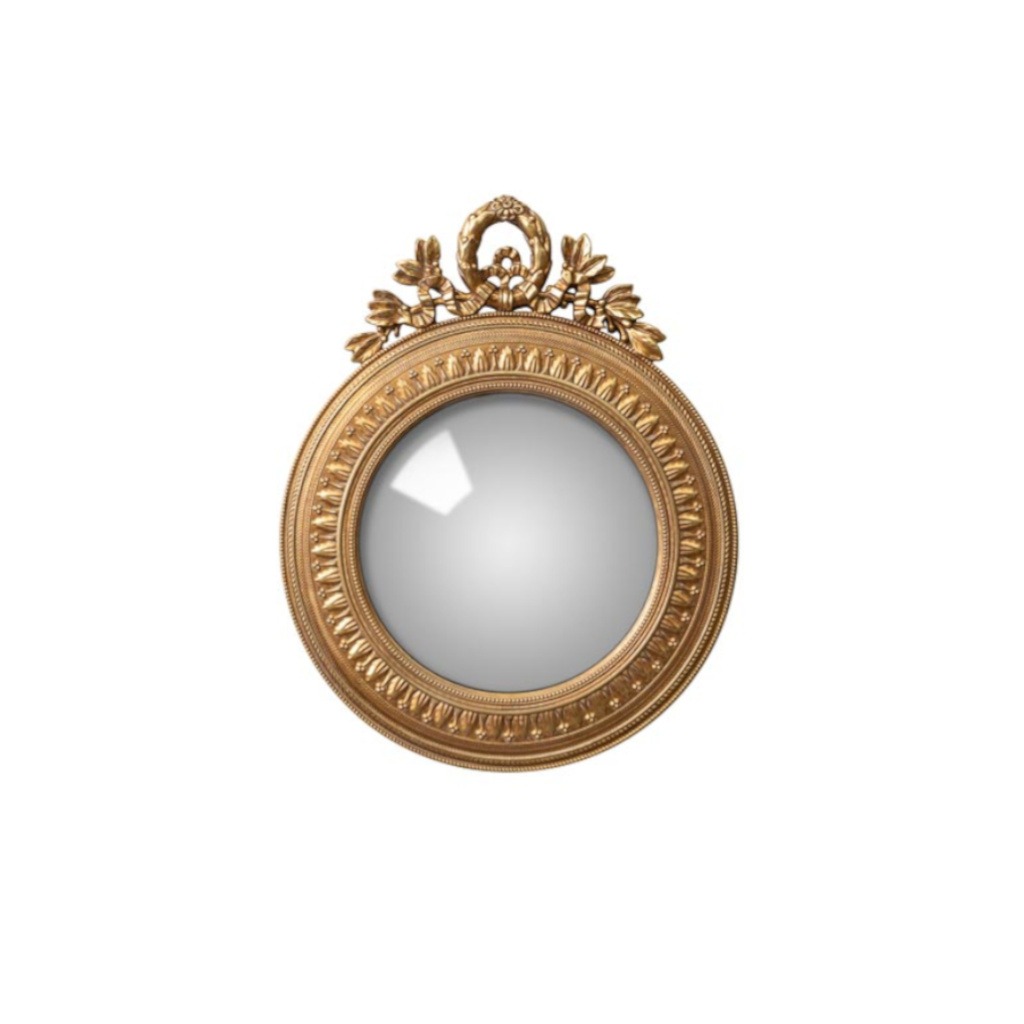 miroir dore medaillon majdeltier 1