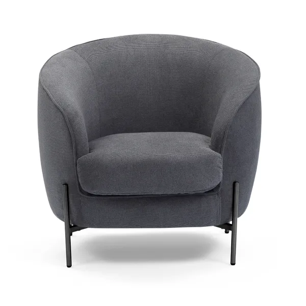 Fauteuil-bleu-gris-majdeltier Fauteuil Moon