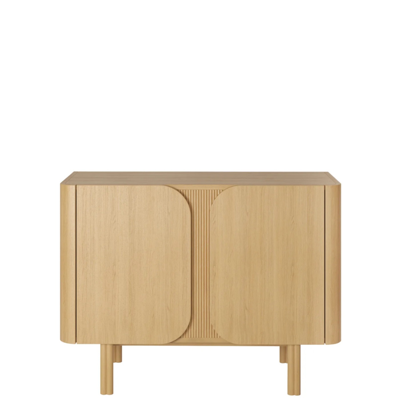 petit-buffet-sirocco-2-portes-chene-bois-clair-design-majdeltier Buffet Sirocco 2 Portes