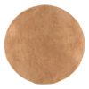 Tapis Eddy camel rond