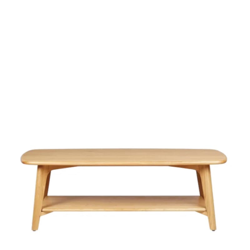 table basse 2 plateaux chene clair majdeltier 1