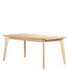 table-chene-clair-extensible-majdeltier-1 table chene clair extensible majdeltier 1
