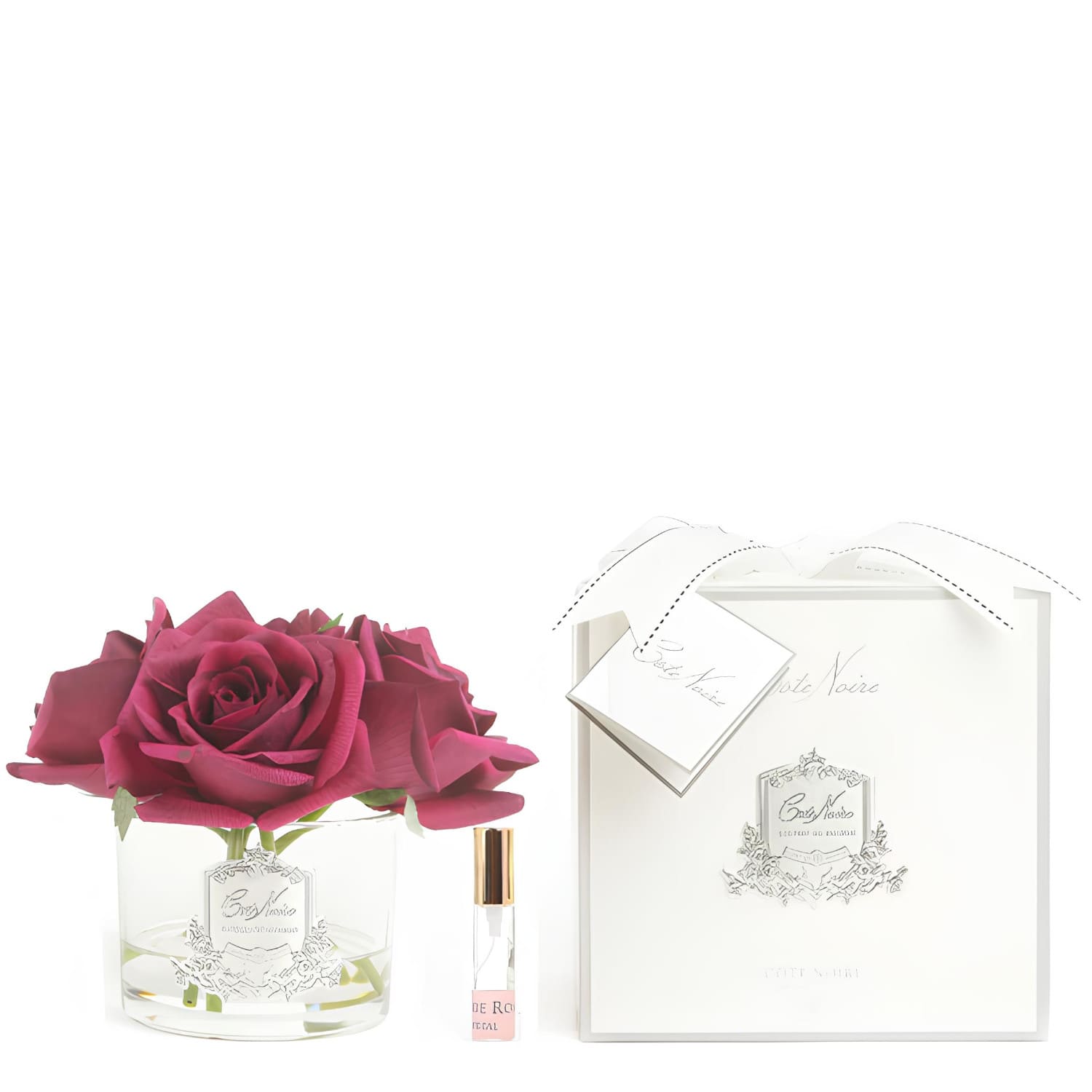 Bouquet de 5 roses rouge 2