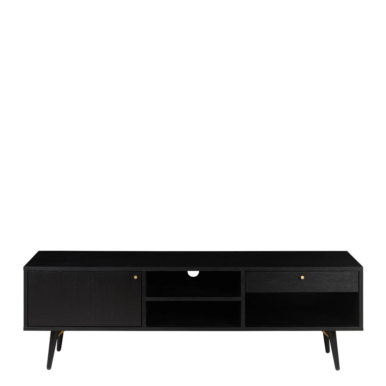 Meuble TV Chene Noir majdeltier