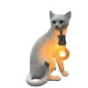 lampe chat blanc chouchou majdeltier 1
