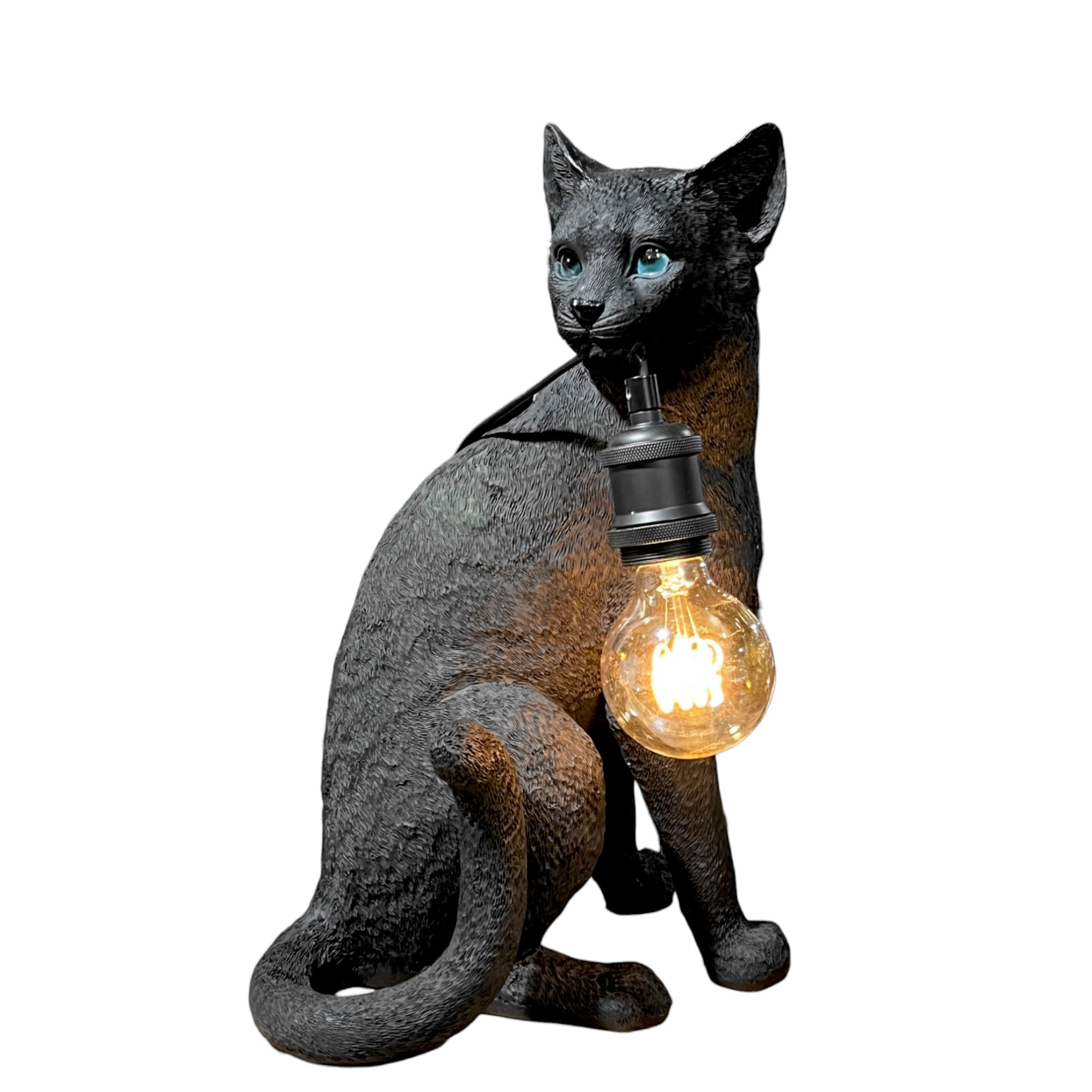 lampe-chat-noir-chouchou-majdeltier lampe chat noir chouchou majdeltier 2