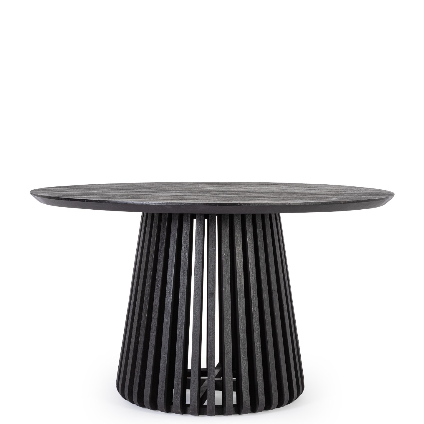 Table De Repas Ronde Orlando Noir - Design et moderne