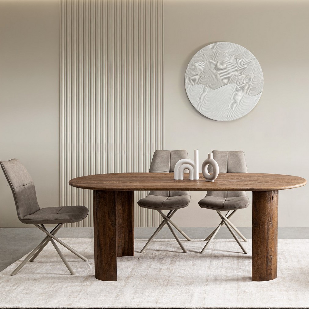 Table De Repas Ovale Rolo 6 Table De Repas Ovale Rolo 6