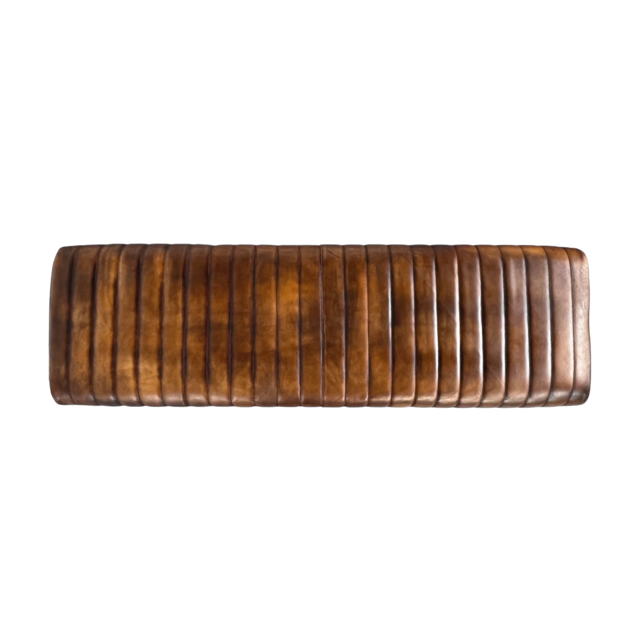 banc en cuir patine 2