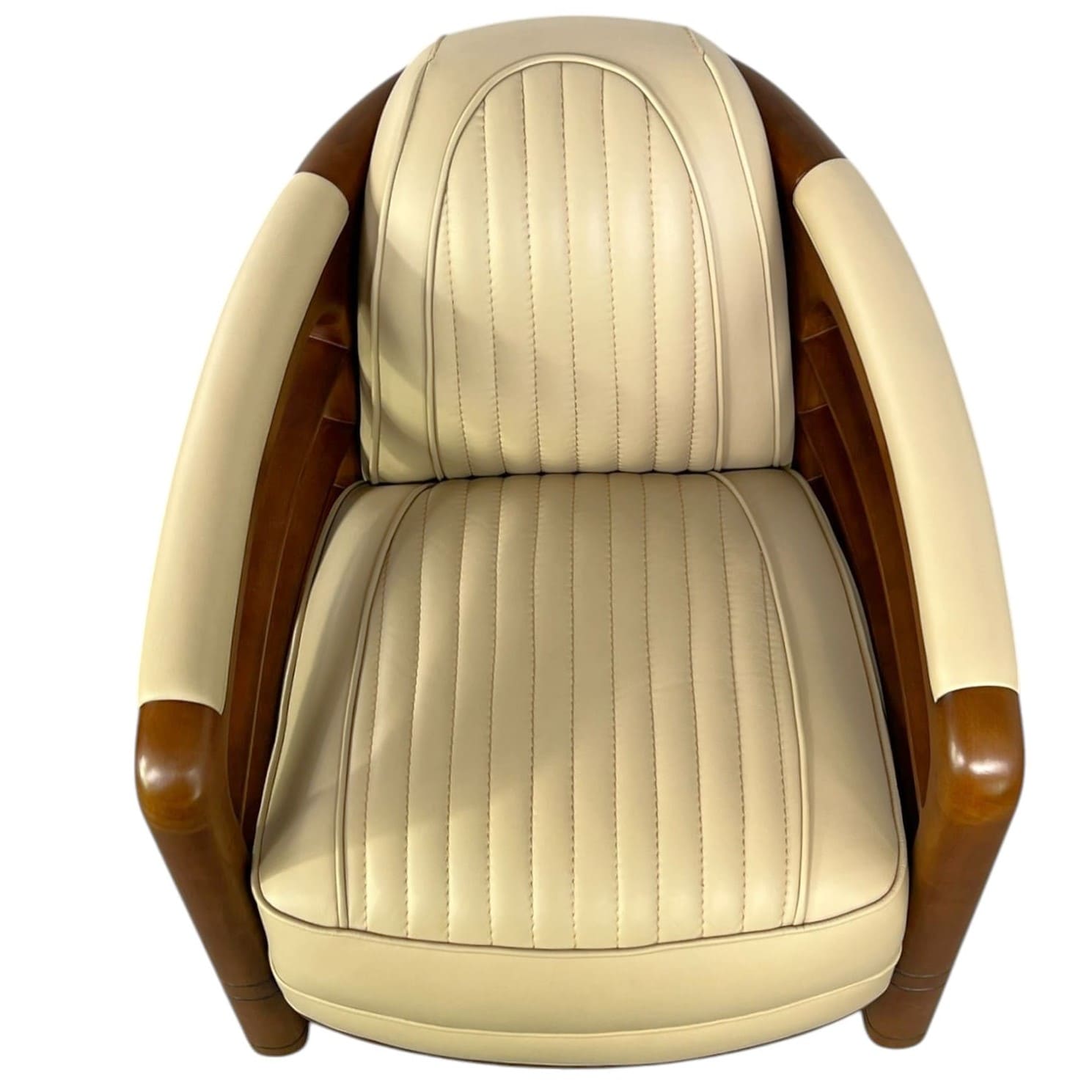 Fauteuil Club Biarritz Cuir beige-majdeltier-10 Fauteuil Club Biarritz Cuir beige majdeltier 10