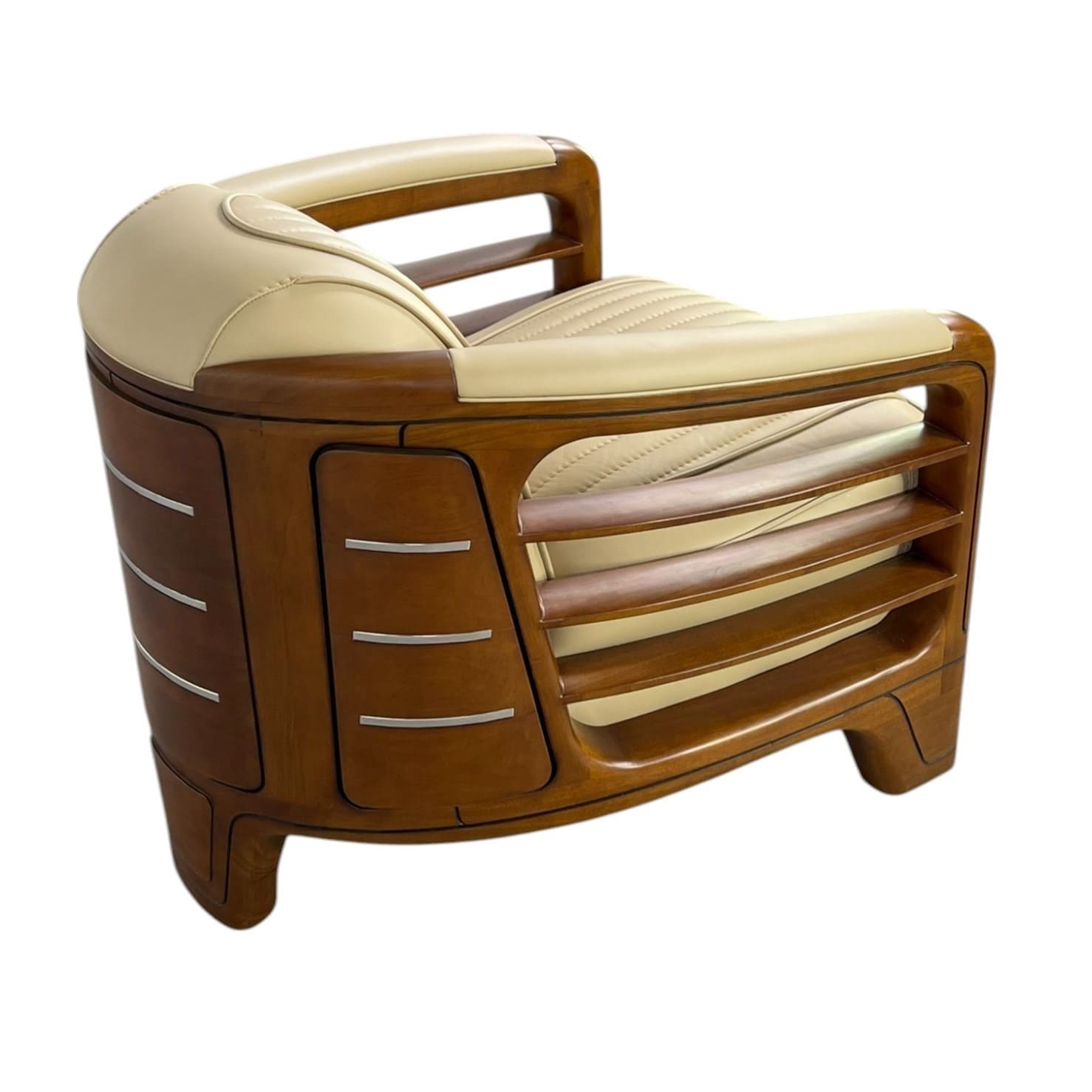 Fauteuil Club Biarritz Cuir beige-majdeltier-7 Fauteuil Club Biarritz Cuir beige majdeltier 7