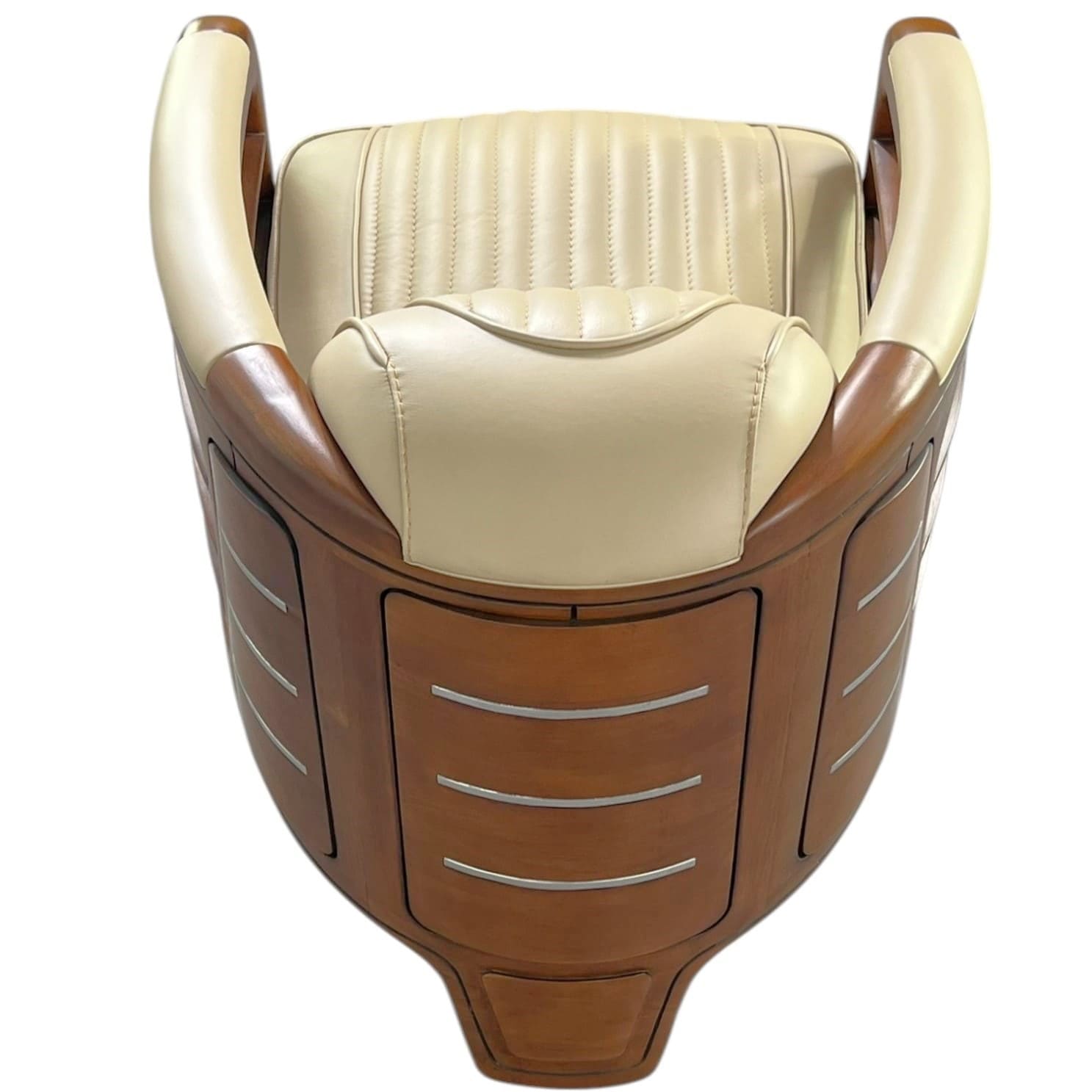 Fauteuil Club Biarritz Cuir beige-majdeltier-8 Fauteuil Club Biarritz Cuir beige majdeltier 8
