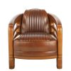 Fauteuil Club Monaco Cuir fauteuil club biarritz cuir chocolat