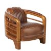 Fauteuil Club Monaco Cuir 2 Fauteuil Club Monaco Cuir Vintage