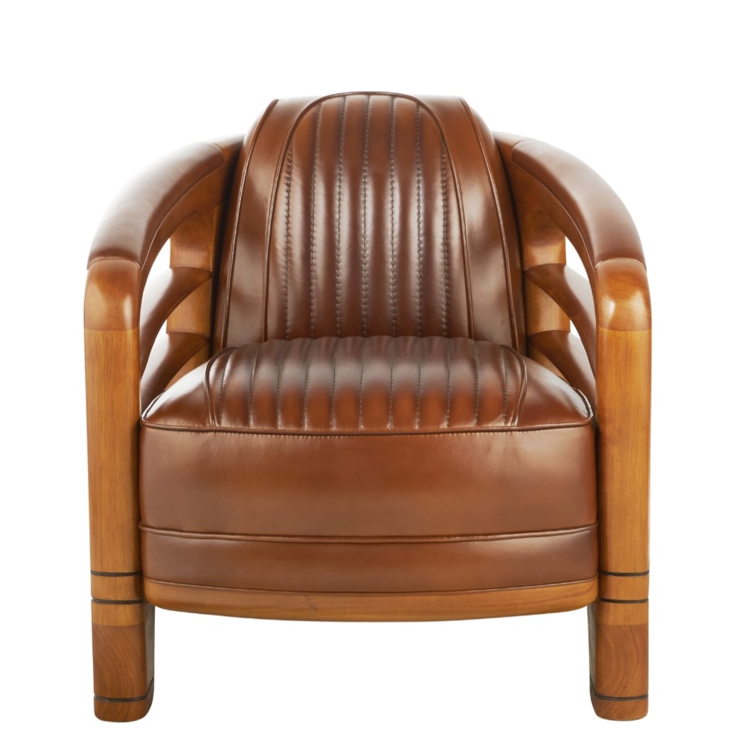 Fauteuil Club Monaco Cuir fauteuil club biarritz cuir chocolat