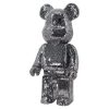 8DD20B14F9B2F886994A9825190DD5F52A7AFB31 Ours Miroir Facettes Argent et noir