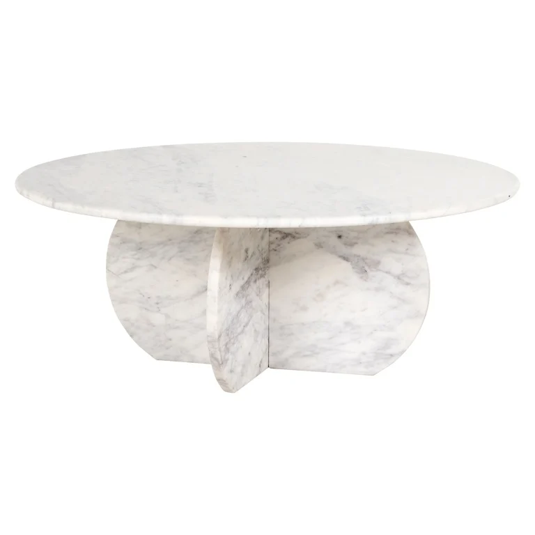 Table Basse Holmes Marbre blanc Table Basse Holmes Marbre blanc