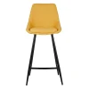 Tabouret snack darius jaune moutarde Tabouret snack darius jaune moutarde
