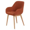 chaise accoudoirs maggie bouclette chaise accoudoirs maggie bouclette