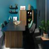 chaise darius velours noir 1 chaise darius velours noir 1