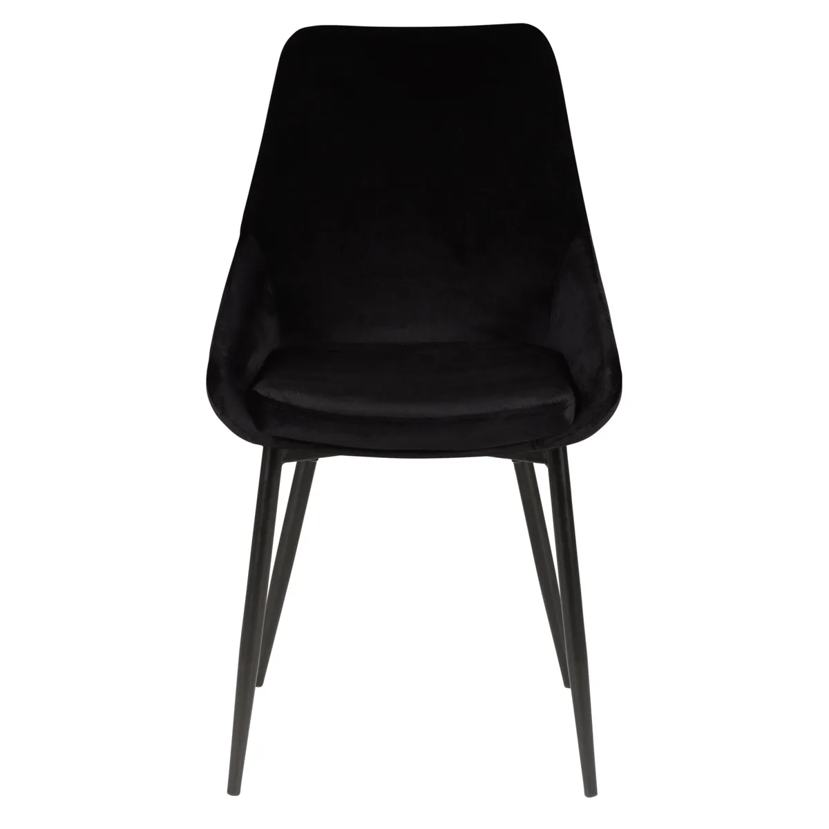 chaise darius velours noir 2 chaise darius velours noir 2